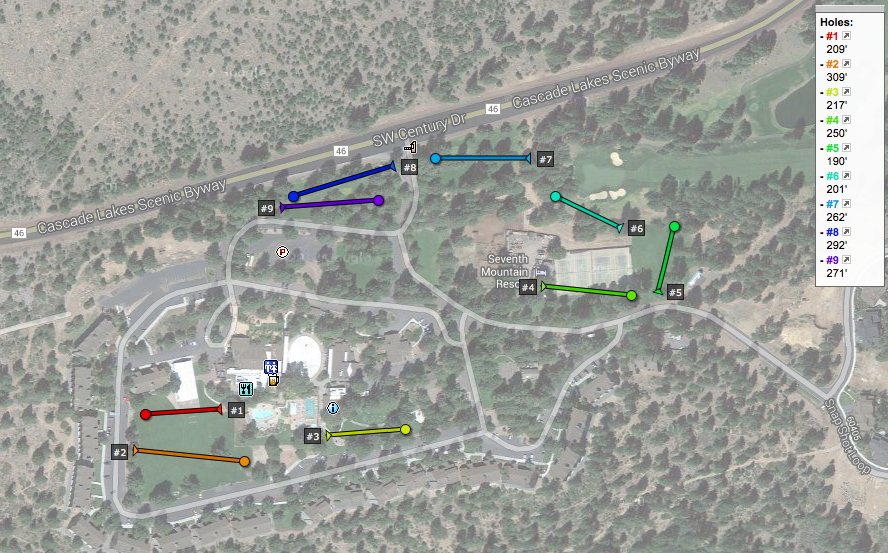 Seventh Mountain Resort Professional Disc Golf Association